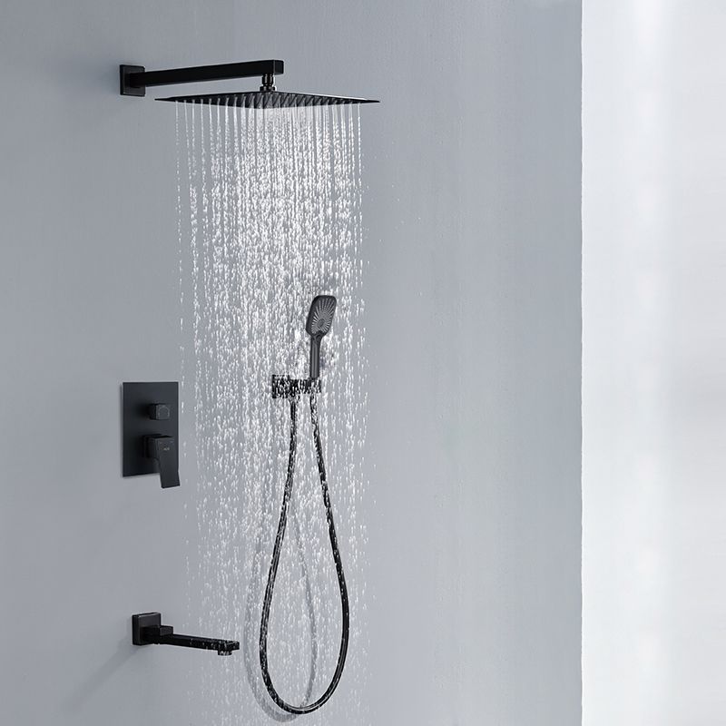 Modern Shower Set Brass Square Temperature Control Shower System Clearhalo 'Bathroom Remodel & Bathroom Fixtures' 'Home Improvement' 'home_improvement' 'home_improvement_shower_faucets' 'Shower Faucets & Systems' 'shower_faucets' 'Showers & Bathtubs Plumbing' 'Showers & Bathtubs' 1200x1200_47ff876e-2b96-4ab7-8cda-ca00a0848077