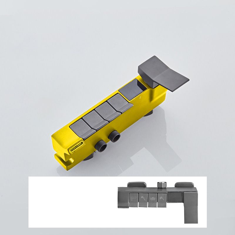 Modern Adjustable Shower Stainless Steel Shower Head Shower Faucet on Wall Clearhalo 'Bathroom Remodel & Bathroom Fixtures' 'Home Improvement' 'home_improvement' 'home_improvement_shower_faucets' 'Shower Faucets & Systems' 'shower_faucets' 'Showers & Bathtubs Plumbing' 'Showers & Bathtubs' 1200x1200_48105ec9-9133-4599-a8d7-381afafb5b27