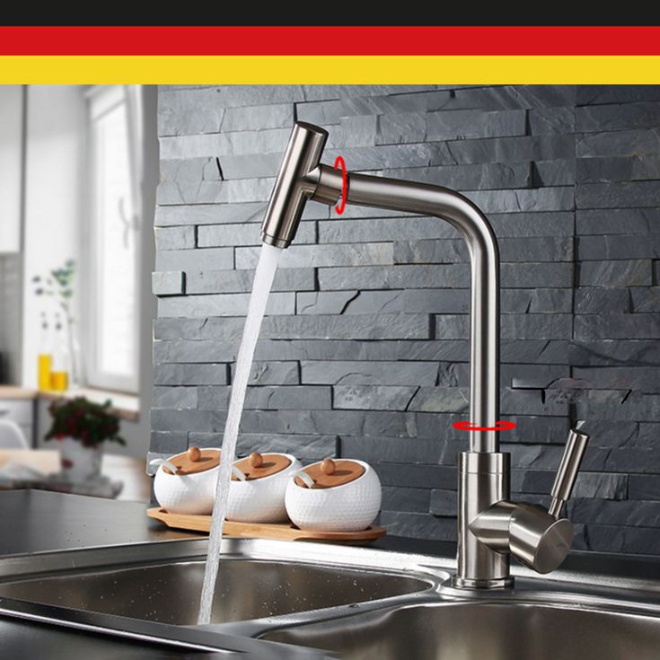 Modern Lead Free Water Filler One Handle High Arch Kitchen Faucet Clearhalo 'Home Improvement' 'home_improvement' 'home_improvement_kitchen_faucets' 'Kitchen Faucets' 'Kitchen Remodel & Kitchen Fixtures' 'Kitchen Sinks & Faucet Components' 'kitchen_faucets' 1200x1200_4849b0a2-b2dc-4264-b122-3286ab640236