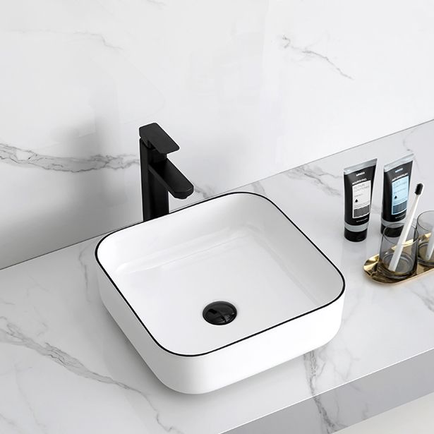 Modern Trough Bathroom Sink Round Trough Bathroom Sink with Basin Clearhalo 'Bathroom Remodel & Bathroom Fixtures' 'Bathroom Sinks & Faucet Components' 'Bathroom Sinks' 'bathroom_sink' 'Home Improvement' 'home_improvement' 'home_improvement_bathroom_sink' 1200x1200_4857cf2a-5d04-4493-9181-bfc3642803ae