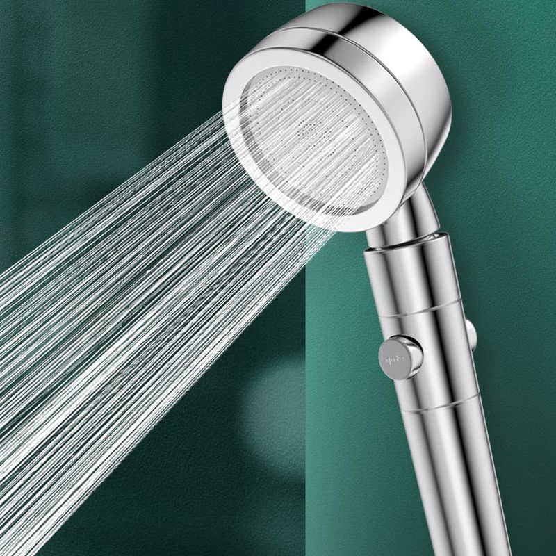 Modern Shower Head Combo Dual Shower Head Polished Stainless Steel Wall-Mount Shower Head Clearhalo 'Bathroom Remodel & Bathroom Fixtures' 'Home Improvement' 'home_improvement' 'home_improvement_shower_heads' 'Shower Heads' 'shower_heads' 'Showers & Bathtubs Plumbing' 'Showers & Bathtubs' 1200x1200_48842241-00be-4c1b-8308-fc40d565488e