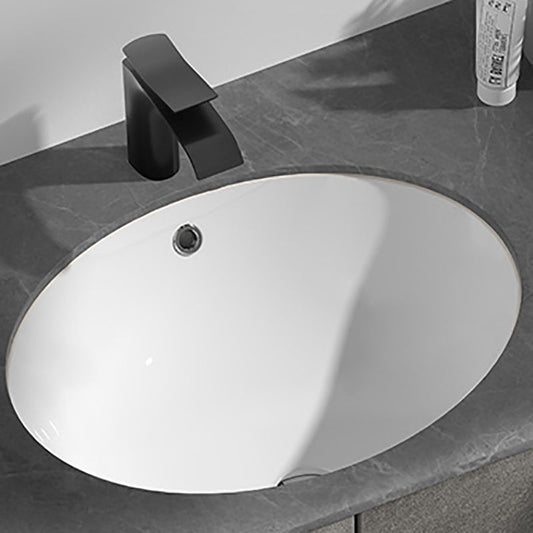 Modern Style Bathroom Sink Overflow Hole Design Undermount Ceramic Bathroom Sink Clearhalo 'Bathroom Remodel & Bathroom Fixtures' 'Bathroom Sinks & Faucet Components' 'Bathroom Sinks' 'bathroom_sink' 'Home Improvement' 'home_improvement' 'home_improvement_bathroom_sink' 1200x1200_488e612f-b374-42b1-8d74-e58f98c841ef