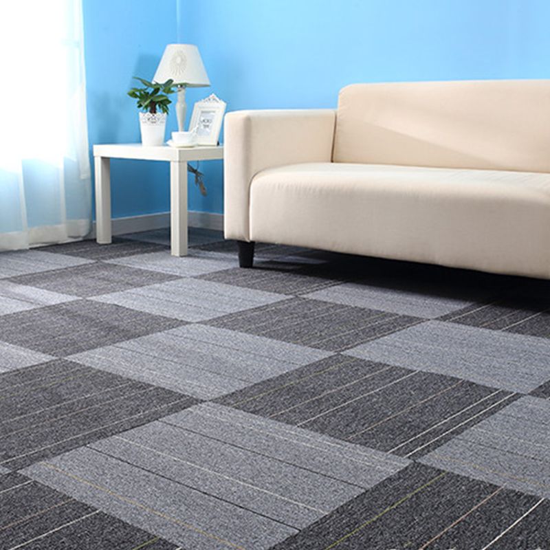 Modern Level Loop Carpet Pure Color Fade Resistant Carpet Tiles Clearhalo 'Carpet Tiles & Carpet Squares' 'carpet_tiles_carpet_squares' 'Flooring 'Home Improvement' 'home_improvement' 'home_improvement_carpet_tiles_carpet_squares' Walls and Ceiling' 1200x1200_489f4abb-78e4-4e1f-b60c-6371361d278d