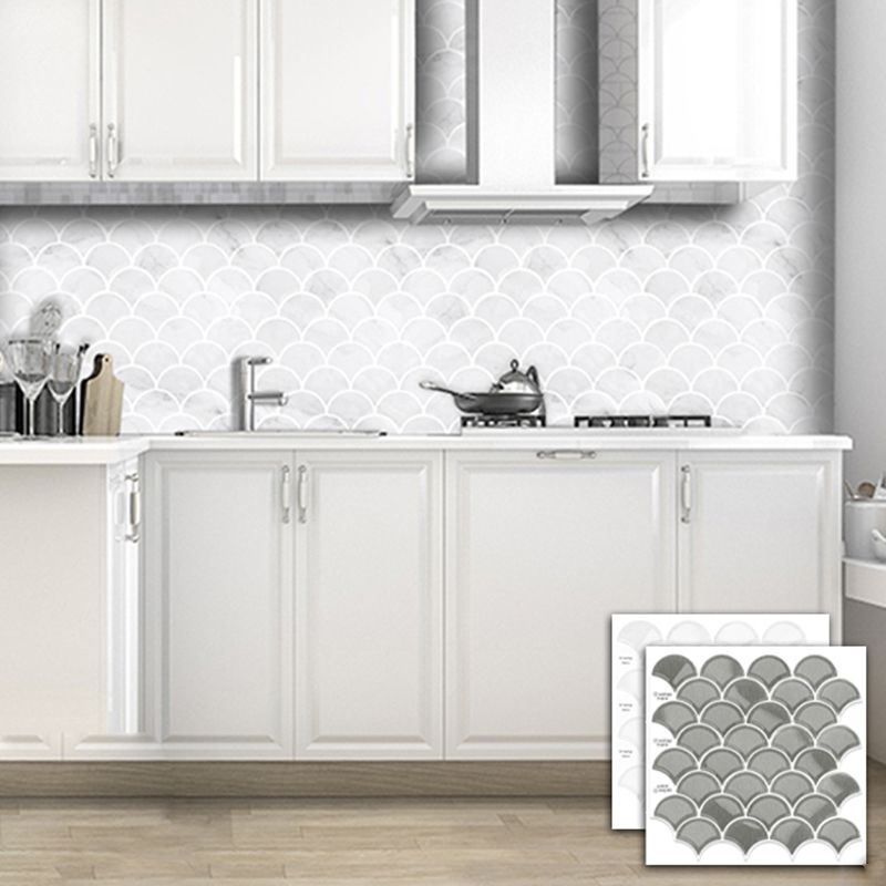 Peel & Stick Subway Tile Plastic Stain Resistant Peel & Stick Subway Tile 5-Pack Clearhalo 'Flooring 'Home Improvement' 'home_improvement' 'home_improvement_peel_stick_blacksplash' 'Peel & Stick Backsplash Tile' 'peel_stick_blacksplash' 'Walls & Ceilings' Walls and Ceiling' 1200x1200_48b57ed7-4c9a-4b09-93fd-90a5e7ec83e5