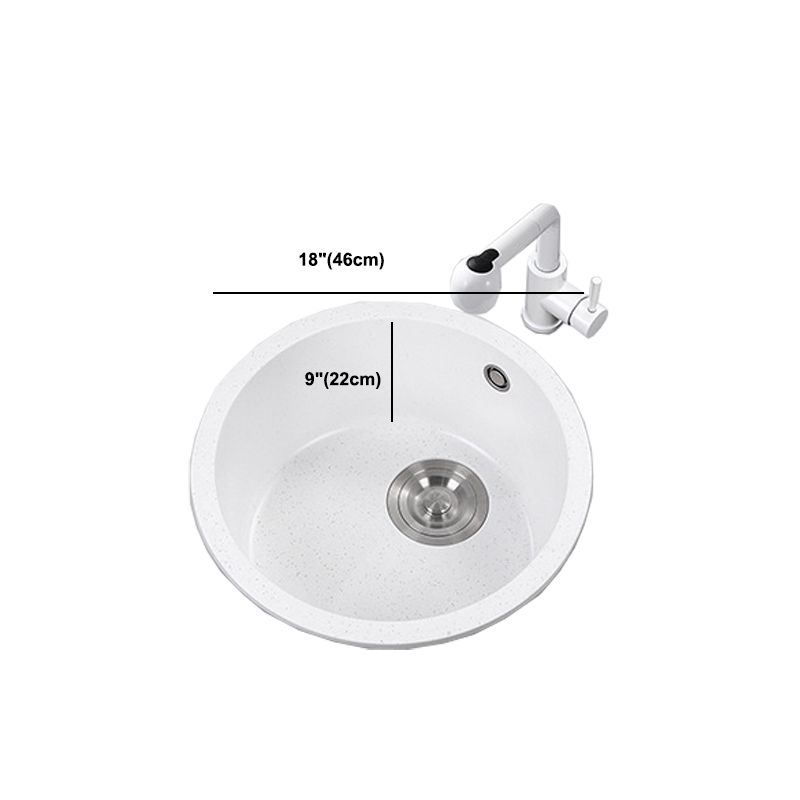 White 9" H Sink Single Bowl Drop-In Kitchen Sink with Soundproofing Clearhalo 'Home Improvement' 'home_improvement' 'home_improvement_kitchen_sinks' 'Kitchen Remodel & Kitchen Fixtures' 'Kitchen Sinks & Faucet Components' 'Kitchen Sinks' 'kitchen_sinks' 1200x1200_48ca37e4-1f51-4ddb-9d06-731a9523d5bb
