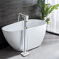 Floor Standing Bathroom Faucet Handheld Shower Bathtub Faucet Clearhalo 'Bathroom Remodel & Bathroom Fixtures' 'Bathtub Faucets' 'bathtub_faucets' 'Home Improvement' 'home_improvement' 'home_improvement_bathtub_faucets' 1200x1200_49062da5-8c18-4ef7-8cd9-42fa74178393