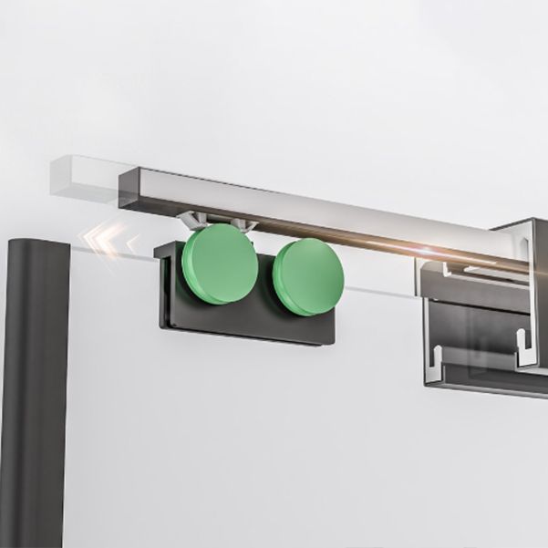 Framed Shower Bath Door Transparent Scratch Resistant Shower Door Clearhalo 'Bathroom Remodel & Bathroom Fixtures' 'Home Improvement' 'home_improvement' 'home_improvement_shower_tub_doors' 'Shower and Tub Doors' 'shower_tub_doors' 'Showers & Bathtubs' 1200x1200_49218eb0-b156-4935-a11d-60b60c5c3454