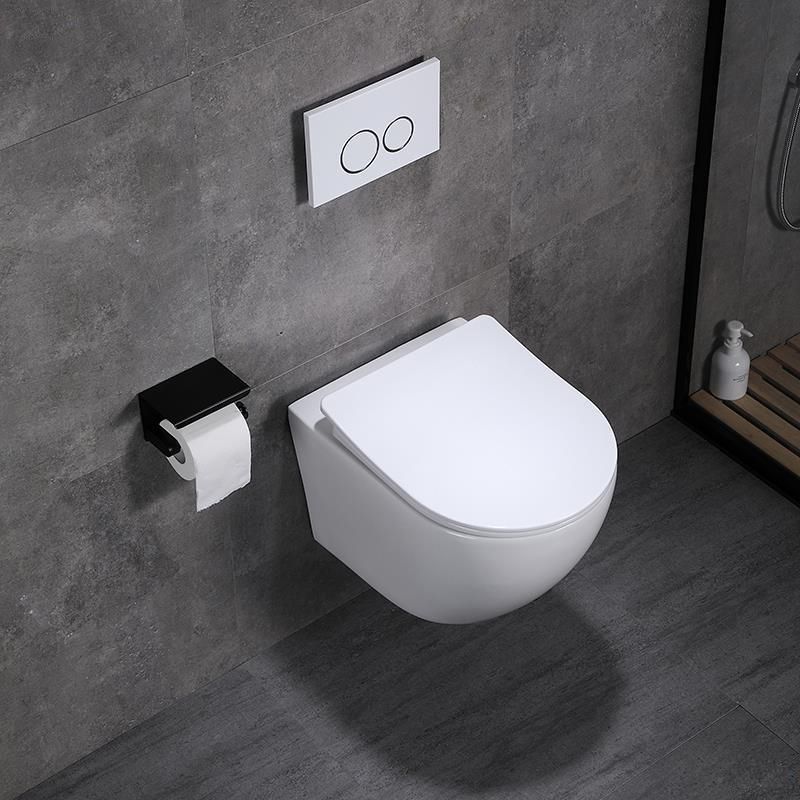 Contemporary 1 Piece Flush Toilet Wall Mount Urine Toilet for Bathroom Clearhalo 'Bathroom Remodel & Bathroom Fixtures' 'Home Improvement' 'home_improvement' 'home_improvement_toilets' 'Toilets & Bidets' 'Toilets' 1200x1200_4935e78a-9e89-4f2e-96f4-4c645c683acd