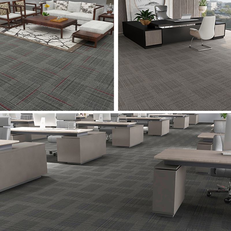 Simple Nylon Carpet Tile Office Meeting Room Stitching Carpet Floor Tile Clearhalo 'Carpet Tiles & Carpet Squares' 'carpet_tiles_carpet_squares' 'Flooring 'Home Improvement' 'home_improvement' 'home_improvement_carpet_tiles_carpet_squares' Walls and Ceiling' 1200x1200_494b0658-5a16-4031-b4f2-250fa393aa91