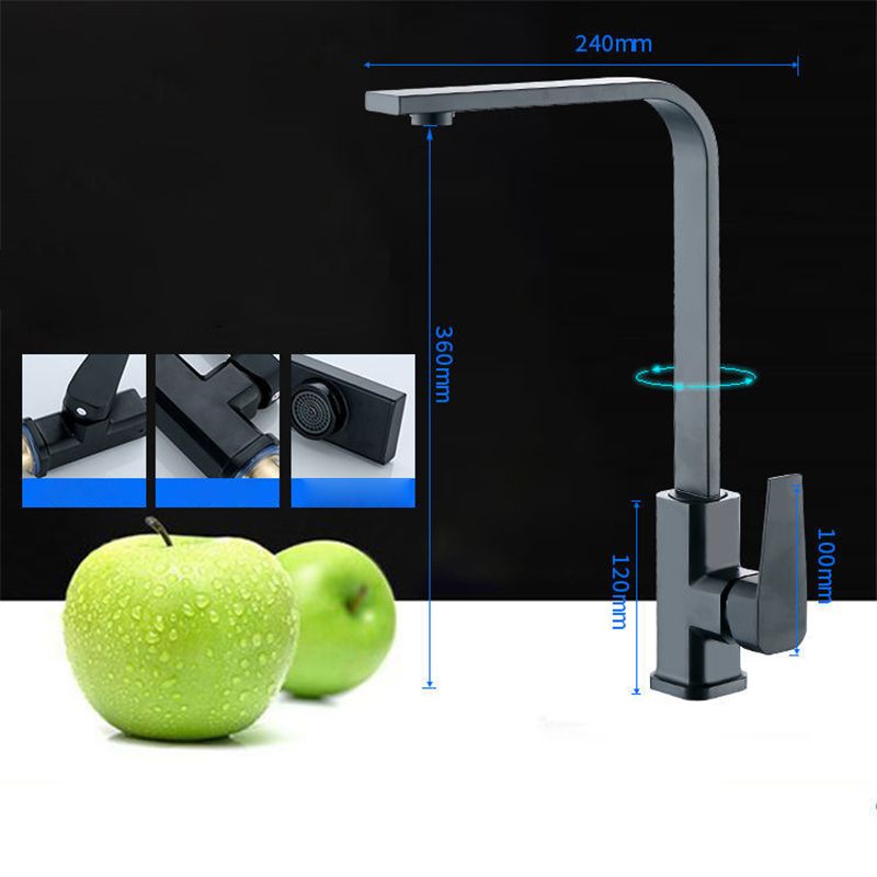 Modern 1-Handle Faucet with Water Dispenser Copper Standard Kitchen Faucet Clearhalo 'Home Improvement' 'home_improvement' 'home_improvement_kitchen_faucets' 'Kitchen Faucets' 'Kitchen Remodel & Kitchen Fixtures' 'Kitchen Sinks & Faucet Components' 'kitchen_faucets' 1200x1200_4951244a-6856-435e-93fa-cc8510a16812