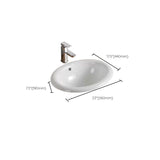 Contemporary Bathroom Sink with Pop-Up Drain Porcelain Oval-Shape Undermount Bathroom Sink Clearhalo 'Bathroom Remodel & Bathroom Fixtures' 'Bathroom Sinks & Faucet Components' 'Bathroom Sinks' 'bathroom_sink' 'Home Improvement' 'home_improvement' 'home_improvement_bathroom_sink' 1200x1200_49631e30-1c26-4c02-9d5a-fb1940f8869b