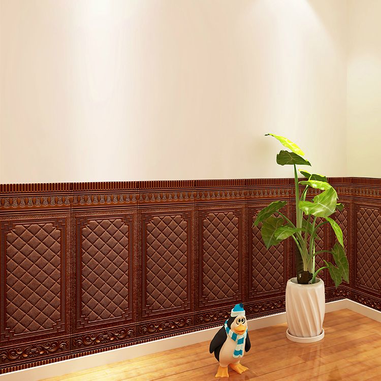 Scratch Resistance 3D Wainscoting Peel and Stick Indoor Wallboard Clearhalo 'Flooring 'Home Improvement' 'home_improvement' 'home_improvement_wall_paneling' 'Wall Paneling' 'wall_paneling' 'Walls & Ceilings' Walls and Ceiling' 1200x1200_49adfe61-93da-4dc4-856f-2177e3400b85