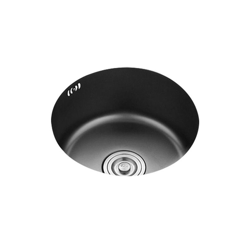 Single Bowl Kitchen Sink Stainless Steel Round Sink with Drain Assembly Clearhalo 'Home Improvement' 'home_improvement' 'home_improvement_kitchen_sinks' 'Kitchen Remodel & Kitchen Fixtures' 'Kitchen Sinks & Faucet Components' 'Kitchen Sinks' 'kitchen_sinks' 1200x1200_49b1eab1-4906-467b-93f5-8ea94272389d