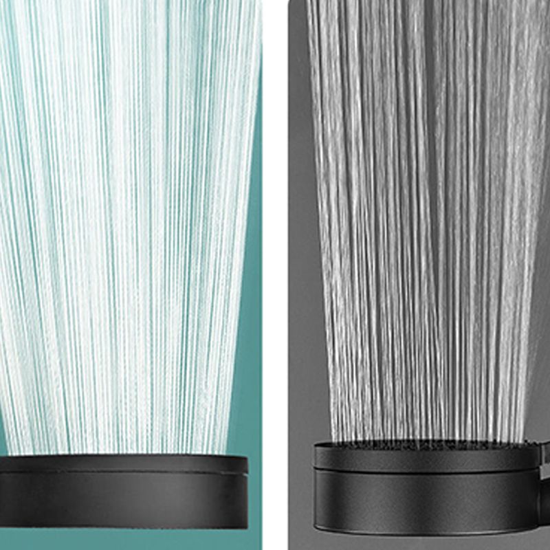 Modern Handheld Shower Head Adjustable Water Flow 5 Setting Wall-Mount Showerhead Clearhalo 'Bathroom Remodel & Bathroom Fixtures' 'Home Improvement' 'home_improvement' 'home_improvement_shower_heads' 'Shower Heads' 'shower_heads' 'Showers & Bathtubs Plumbing' 'Showers & Bathtubs' 1200x1200_49bd6ca4-1b77-4986-ae9a-bbe07e682872