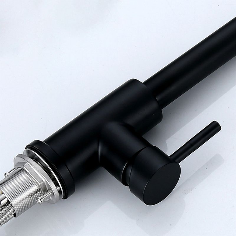 Modern Faucets 1-Handle Pull down with Water Dispenser Standard Kitchen Faucets Clearhalo 'Home Improvement' 'home_improvement' 'home_improvement_kitchen_faucets' 'Kitchen Faucets' 'Kitchen Remodel & Kitchen Fixtures' 'Kitchen Sinks & Faucet Components' 'kitchen_faucets' 1200x1200_49bfe13f-8e0f-4e0d-b712-b0af93ef3197