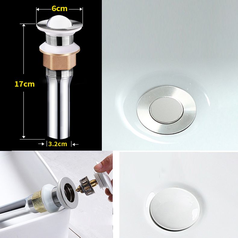 Modern Bathroom Sink Porcelain Pop-Up Drain Oval-Shape Vessel Sink (Faucet Not Included) Clearhalo 'Bathroom Remodel & Bathroom Fixtures' 'Bathroom Sinks & Faucet Components' 'Bathroom Sinks' 'bathroom_sink' 'Home Improvement' 'home_improvement' 'home_improvement_bathroom_sink' 1200x1200_49d8c352-11c3-44ee-8ce7-6c5a072f1607