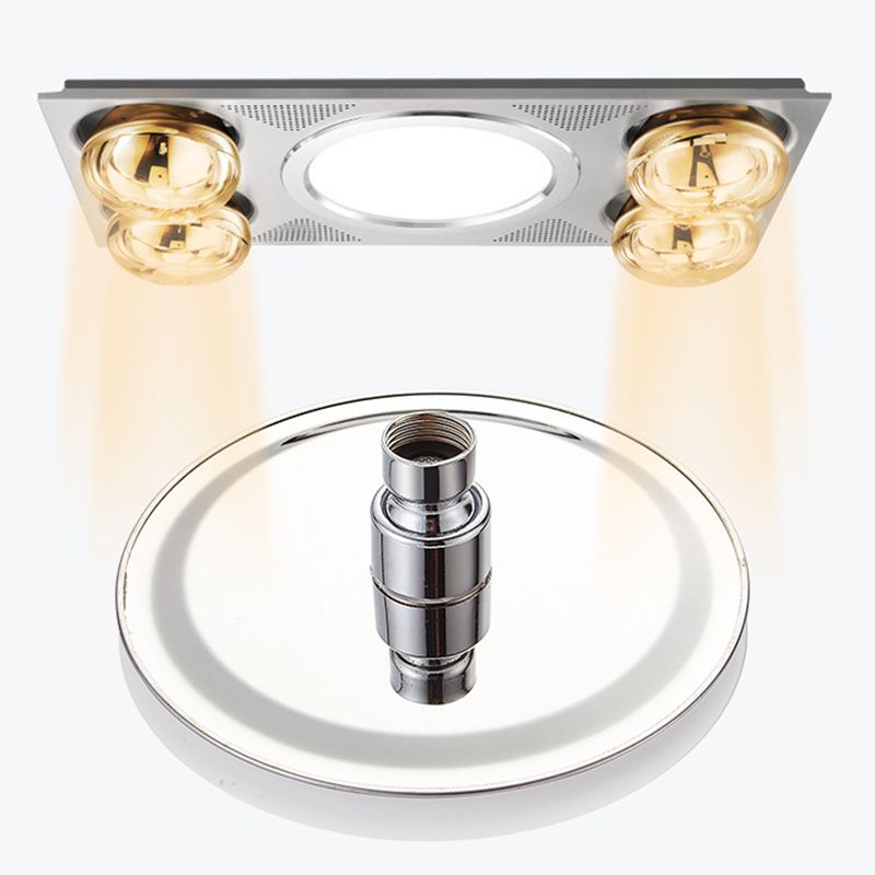 Round Stainless Steel Showerhead in Silver Wall-Mount Showerhead Clearhalo 'Bathroom Remodel & Bathroom Fixtures' 'Home Improvement' 'home_improvement' 'home_improvement_shower_heads' 'Shower Heads' 'shower_heads' 'Showers & Bathtubs Plumbing' 'Showers & Bathtubs' 1200x1200_49e2f442-7aa2-4160-b899-9c717f78f728