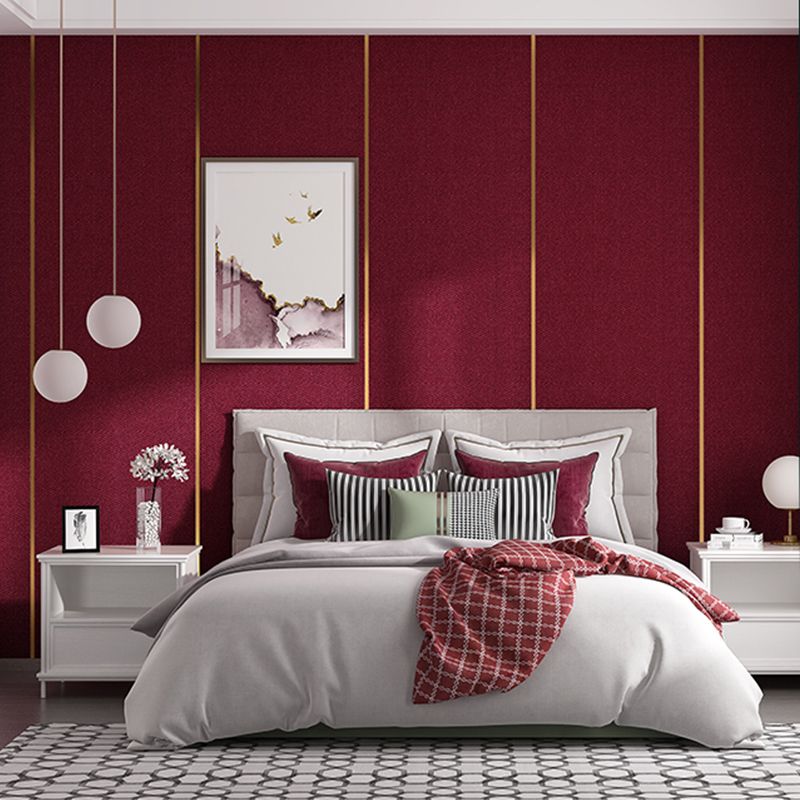 Modern Wall Covering Paneling Linen Material Wall Interior Water Proof Plank Clearhalo 'Flooring 'Home Improvement' 'home_improvement' 'home_improvement_wall_paneling' 'Wall Paneling' 'wall_paneling' 'Walls & Ceilings' Walls and Ceiling' 1200x1200_49e3daa0-de8d-4a58-b1c4-619ba239d49d