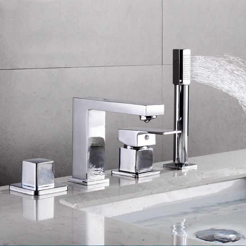 Low Arc Vessel Faucet Solid Color Double Handle Widespread Bathroom Sink Faucet Clearhalo 'Bathroom Remodel & Bathroom Fixtures' 'Bathroom Sink Faucets' 'Bathroom Sinks & Faucet Components' 'bathroom_sink_faucets' 'Home Improvement' 'home_improvement' 'home_improvement_bathroom_sink_faucets' 1200x1200_4a044790-fb59-478a-8934-6127c0e6998a