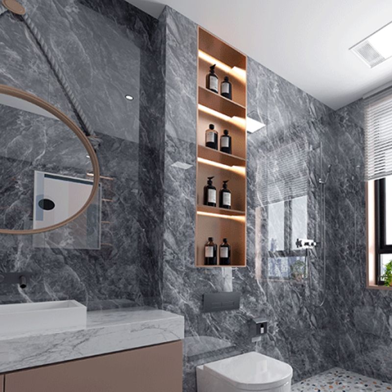 Modern Waterproof Marbling Tin Backsplash Peel and Stick Indoor Wallboard Clearhalo 'Flooring 'Home Improvement' 'home_improvement' 'home_improvement_wall_paneling' 'Wall Paneling' 'wall_paneling' 'Walls & Ceilings' Walls and Ceiling' 1200x1200_4a045eaa-ac12-4506-8e09-c9f27ea2ad42