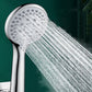 Modern Handheld Shower Head Self-Cleaning Wall-Mount Shower Head Clearhalo 'Bathroom Remodel & Bathroom Fixtures' 'Home Improvement' 'home_improvement' 'home_improvement_shower_heads' 'Shower Heads' 'shower_heads' 'Showers & Bathtubs Plumbing' 'Showers & Bathtubs' 1200x1200_4a1204ba-51c3-4def-92d2-4cb03ac73754