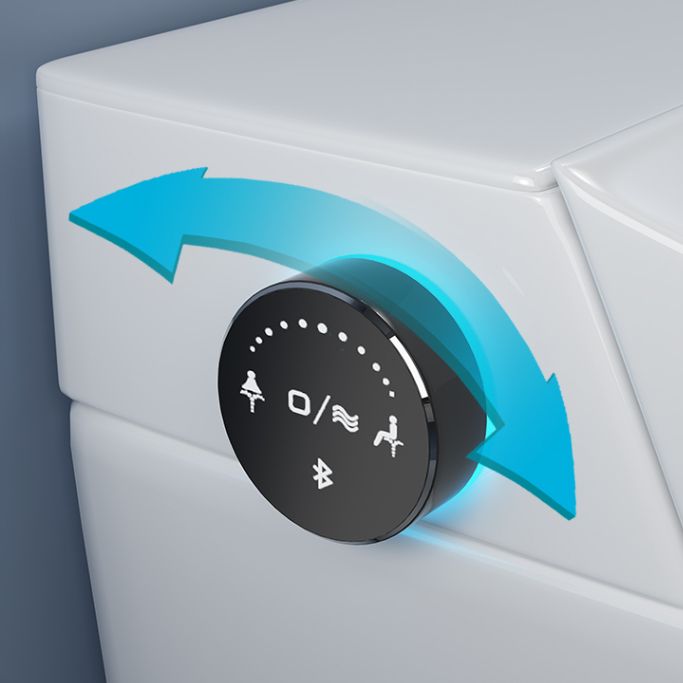 Foot Sensor Temperature Control Elongated Ceramic Wall Mounted Bidet Clearhalo 'Bathroom Remodel & Bathroom Fixtures' 'Bidets' 'Home Improvement' 'home_improvement' 'home_improvement_bidets' 'Toilets & Bidets' 1200x1200_4a27f74c-0d98-4779-bb1d-579e11282d94