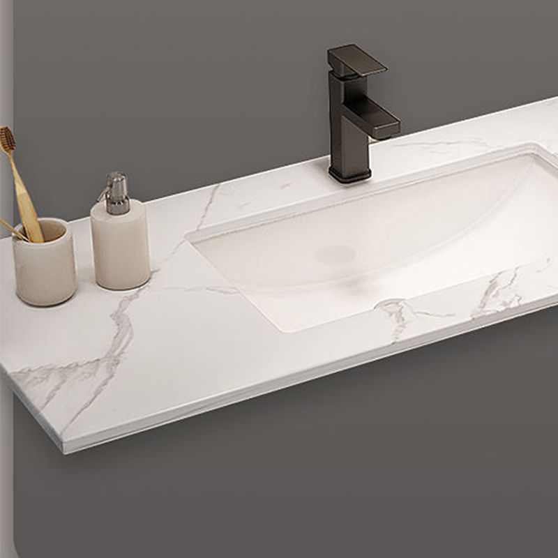 Modern Bathroom Sink Vanity Mirror Cabinet Vanity Cabinet with Storage Shelving Clearhalo 'Bathroom Remodel & Bathroom Fixtures' 'Bathroom Vanities' 'bathroom_vanities' 'Home Improvement' 'home_improvement' 'home_improvement_bathroom_vanities' 1200x1200_4a70130f-701e-40df-b860-b5ae6261462e