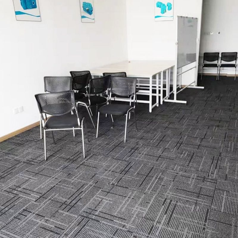 Carpet Tile Non-Skid Fade Resistant Geometry Loose Lay Carpet Tiles Clearhalo 'Carpet Tiles & Carpet Squares' 'carpet_tiles_carpet_squares' 'Flooring 'Home Improvement' 'home_improvement' 'home_improvement_carpet_tiles_carpet_squares' Walls and Ceiling' 1200x1200_4a844c37-2c66-4c0c-b57c-8290dd28aabc