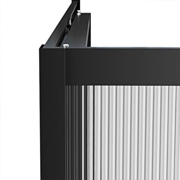 Black Framed Square Shower Enclosure Tempered Glass Shower Stall Clearhalo 'Bathroom Remodel & Bathroom Fixtures' 'Home Improvement' 'home_improvement' 'home_improvement_shower_stalls_enclosures' 'Shower Stalls & Enclosures' 'shower_stalls_enclosures' 'Showers & Bathtubs' 1200x1200_4a87e987-73d9-4dd6-a3ea-d5497888c181