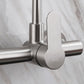 Contemporary 2-Function Kitchen Faucet 1-Handle Faucet with Stainless Steel Clearhalo 'Home Improvement' 'home_improvement' 'home_improvement_kitchen_faucets' 'Kitchen Faucets' 'Kitchen Remodel & Kitchen Fixtures' 'Kitchen Sinks & Faucet Components' 'kitchen_faucets' 1200x1200_4aa4e1b1-c46e-4f9b-828f-e559ed2b3111