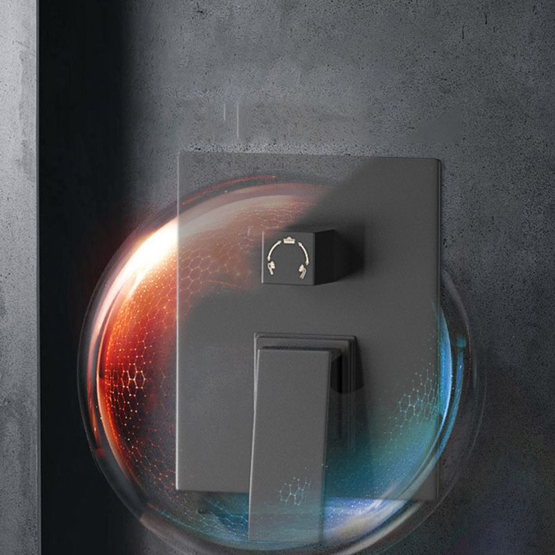 Modern Pressure Balanced Diverter Valve Shower Faucet Metal Shower System on Wall Clearhalo 'Bathroom Remodel & Bathroom Fixtures' 'Home Improvement' 'home_improvement' 'home_improvement_shower_faucets' 'Shower Faucets & Systems' 'shower_faucets' 'Showers & Bathtubs Plumbing' 'Showers & Bathtubs' 1200x1200_4aac41ad-abaf-4431-b147-36743554ca48