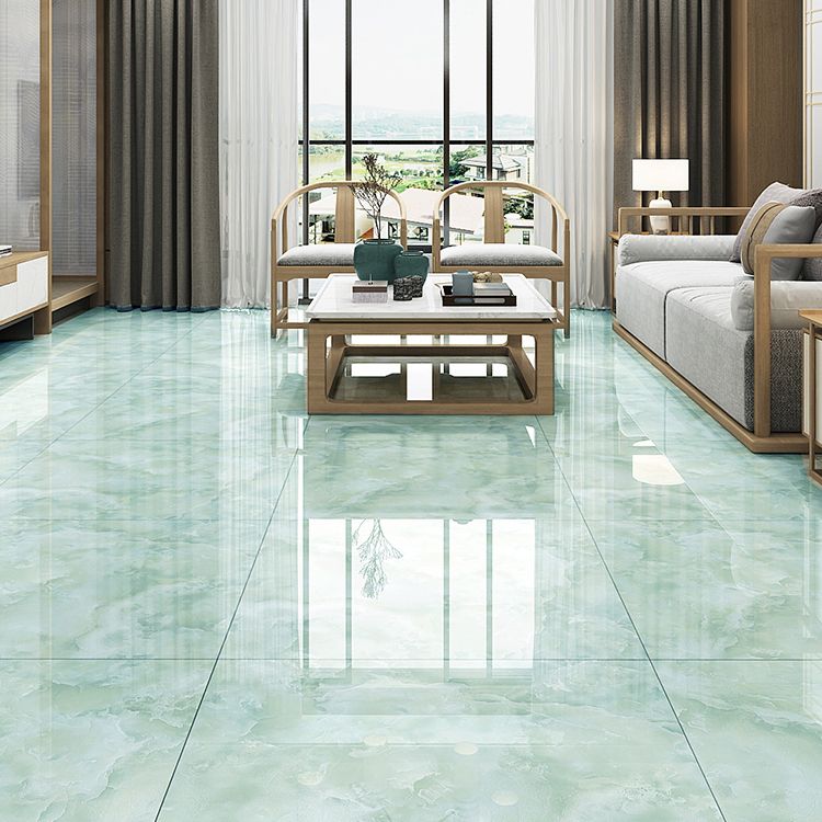 Square Floor Tile Straight Edge Polished Marbling Singular Tile Clearhalo 'Floor Tiles & Wall Tiles' 'floor_tiles_wall_tiles' 'Flooring 'Home Improvement' 'home_improvement' 'home_improvement_floor_tiles_wall_tiles' Walls and Ceiling' 1200x1200_4acb7b5c-de8d-44db-b240-fd2a62161c23