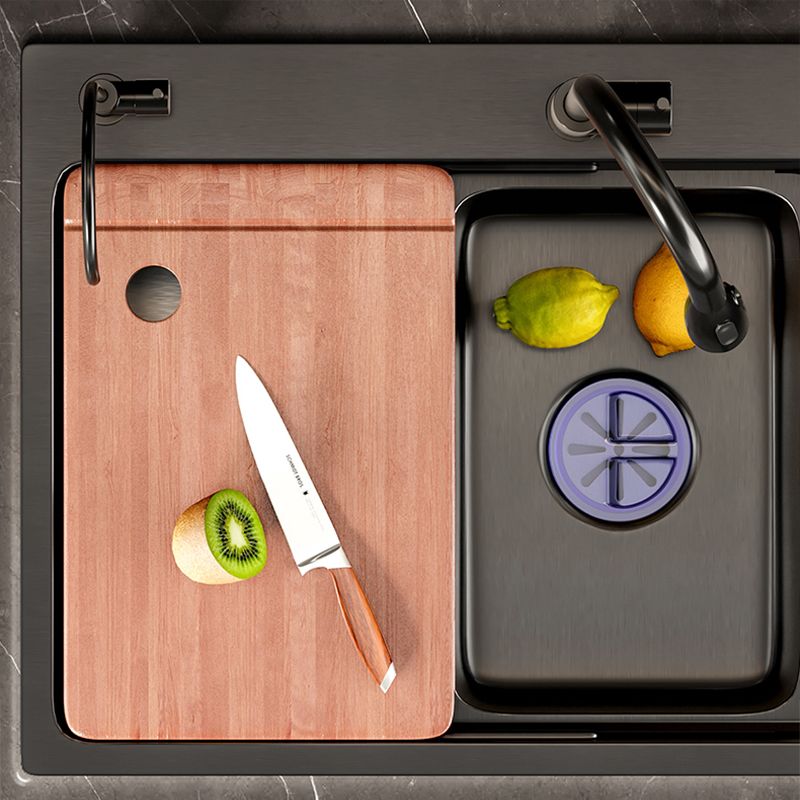 Classic Style Sink Set Stainless Steel Friction Resistant Sink Set for Kitchen Clearhalo 'Home Improvement' 'home_improvement' 'home_improvement_kitchen_sinks' 'Kitchen Remodel & Kitchen Fixtures' 'Kitchen Sinks & Faucet Components' 'Kitchen Sinks' 'kitchen_sinks' 1200x1200_4ad6d696-a39d-44a4-9b97-8a17b2254af7