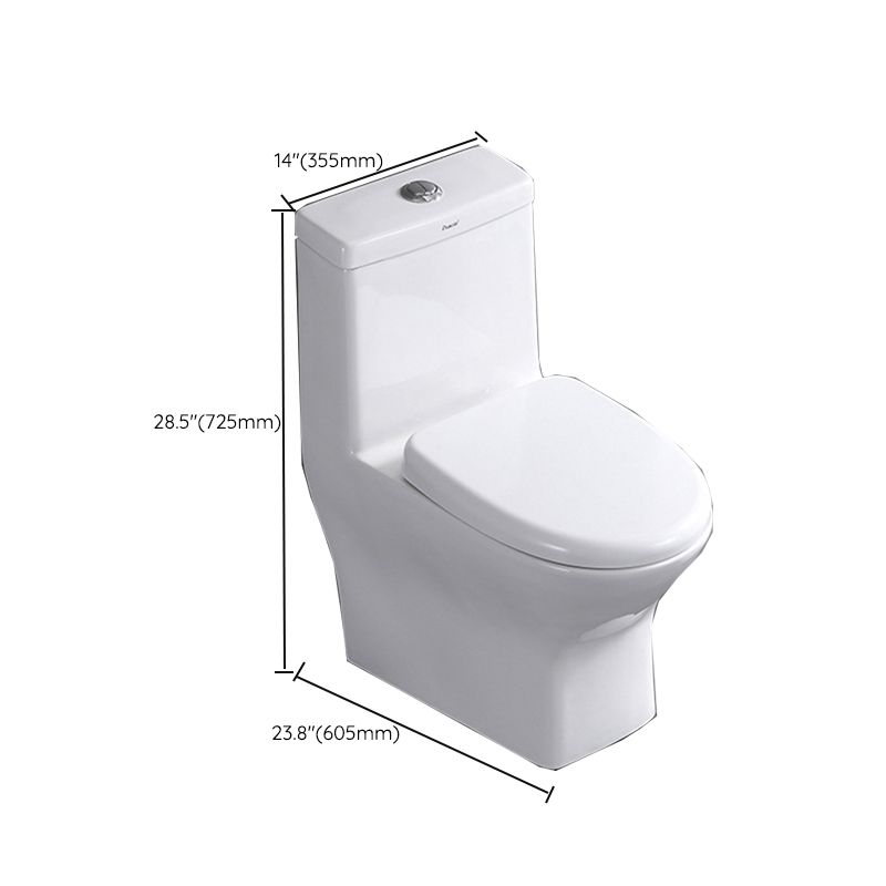 Contemporary One Piece Flush Toilet Floor Mounted Urine Toilet for Washroom Clearhalo 'Bathroom Remodel & Bathroom Fixtures' 'Home Improvement' 'home_improvement' 'home_improvement_toilets' 'Toilets & Bidets' 'Toilets' 1200x1200_4af2e5ad-b236-4319-b692-e8b89e74e187