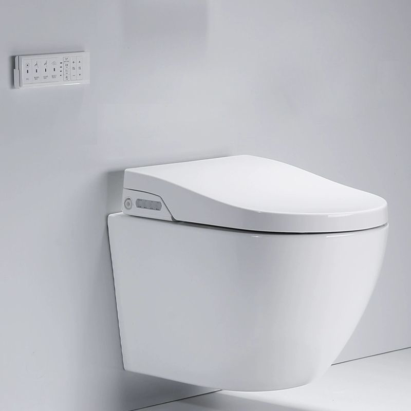 Modern Wall Hung Toilet Set with Temperature Control and Heated Seat Clearhalo 'Bathroom Remodel & Bathroom Fixtures' 'Bidets' 'Home Improvement' 'home_improvement' 'home_improvement_bidets' 'Toilets & Bidets' 1200x1200_4af6c717-d82e-4343-9bb4-d3a02d280d47
