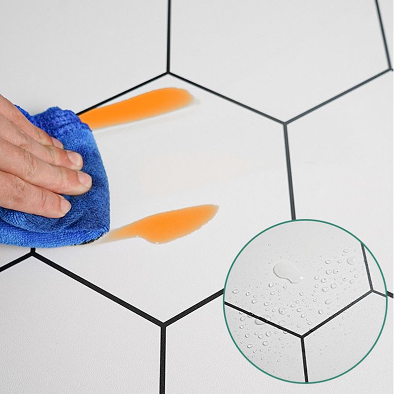 Modern Waterproof Mosaic Tile Smooth Peel and Stick Backsplash Tile for Kitchen Clearhalo 'Flooring 'Home Improvement' 'home_improvement' 'home_improvement_peel_stick_blacksplash' 'Peel & Stick Backsplash Tile' 'peel_stick_blacksplash' 'Walls & Ceilings' Walls and Ceiling' 1200x1200_4b042bc2-ce9e-4fa2-afd1-6efc30102a92