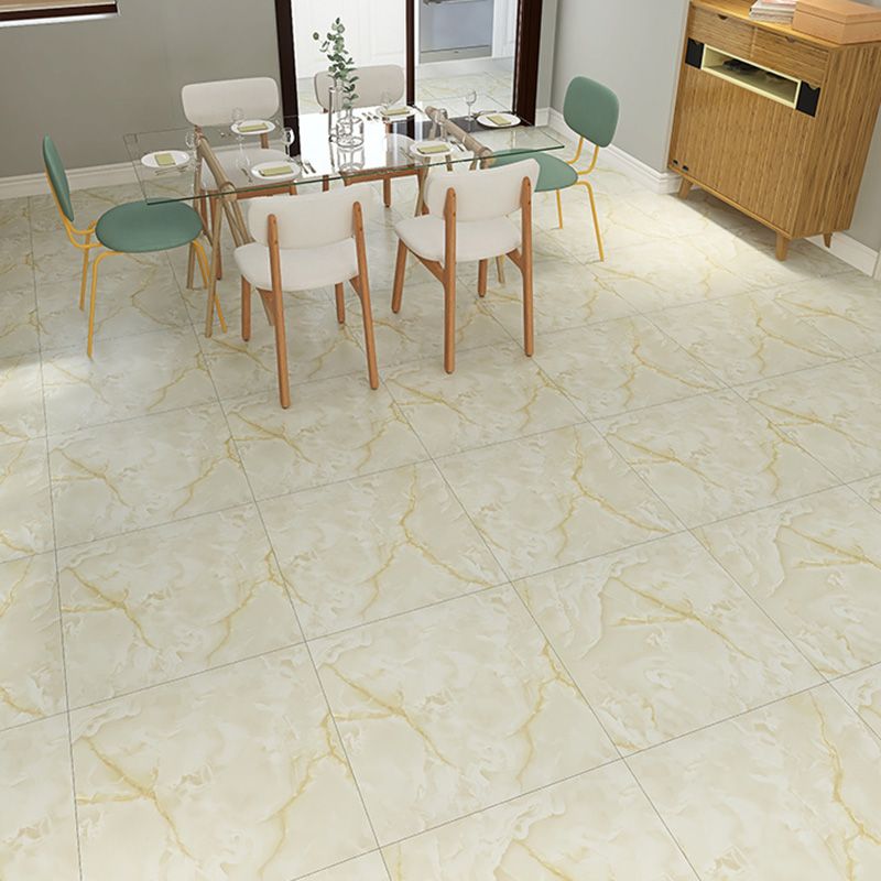Home Vinyl Flooring Peel and Stick Marble Print Square PVC Flooring for Living Room Clearhalo 'Flooring 'Home Improvement' 'home_improvement' 'home_improvement_vinyl_flooring' 'Vinyl Flooring' 'vinyl_flooring' Walls and Ceiling' 1200x1200_4b0fb9b0-c184-4150-9d98-62e6208c1f5a