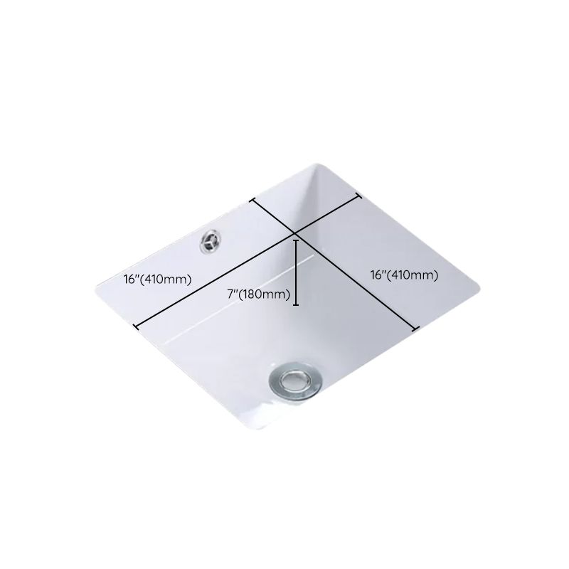 Modern Bathroom Sink Rectangular Vessel Lavatory Sink Pop-Up Drain Clearhalo 'Bathroom Remodel & Bathroom Fixtures' 'Bathroom Sinks & Faucet Components' 'Bathroom Sinks' 'bathroom_sink' 'Home Improvement' 'home_improvement' 'home_improvement_bathroom_sink' 1200x1200_4b25064e-f0c3-46d6-bbbe-53e93e962043