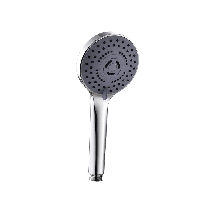 Round Shower Head Plastic Shower Head with Adjustable Spray Pattern Clearhalo 'Bathroom Remodel & Bathroom Fixtures' 'Home Improvement' 'home_improvement' 'home_improvement_shower_heads' 'Shower Heads' 'shower_heads' 'Showers & Bathtubs Plumbing' 'Showers & Bathtubs' 1200x1200_4b608bd9-8474-45f1-857f-404e0130697b