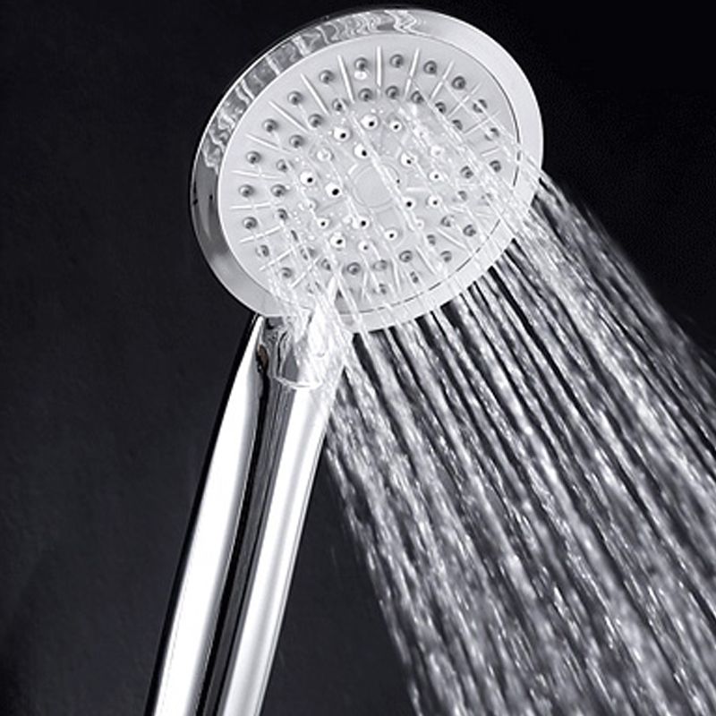 Contemporary Handheld Shower Head Adjustable Spray Pattern Silver Shower Head Clearhalo 'Bathroom Remodel & Bathroom Fixtures' 'Home Improvement' 'home_improvement' 'home_improvement_shower_heads' 'Shower Heads' 'shower_heads' 'Showers & Bathtubs Plumbing' 'Showers & Bathtubs' 1200x1200_4b655182-eae1-40e8-951c-ccb87bb764d5