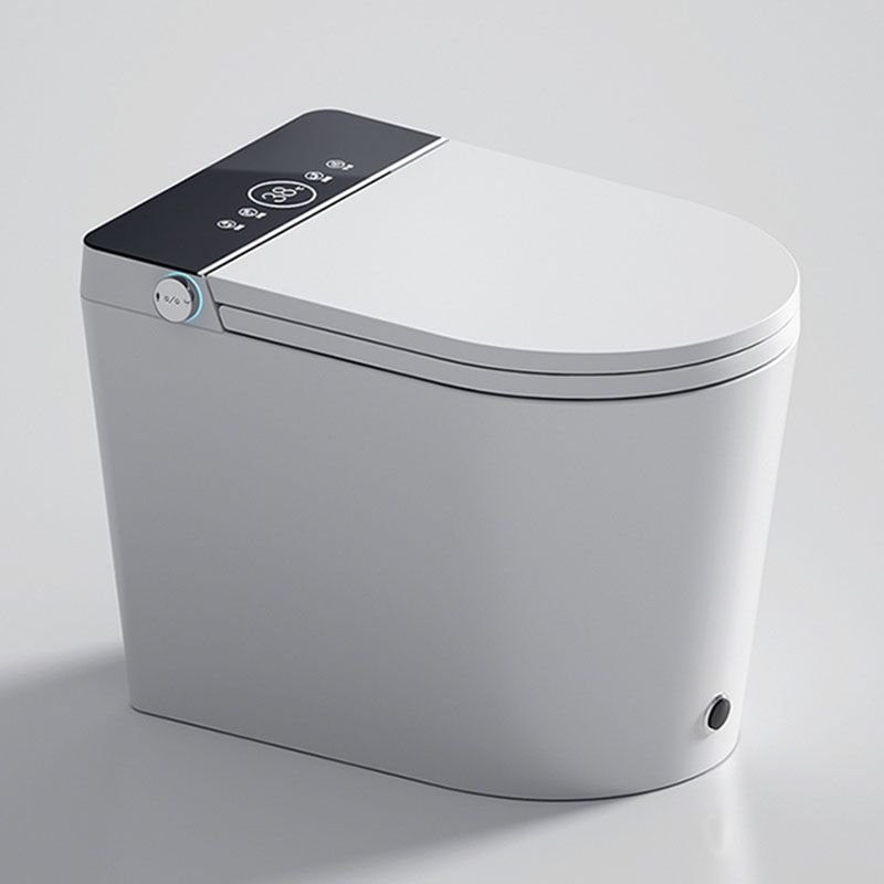 Contemporary 17.5" H Electronic Toilet Elongated Floor Standing Bidet Clearhalo 'Bathroom Remodel & Bathroom Fixtures' 'Bidets' 'Home Improvement' 'home_improvement' 'home_improvement_bidets' 'Toilets & Bidets' 1200x1200_4b6c5f28-7813-45d8-aca9-5f8d18d4cef7