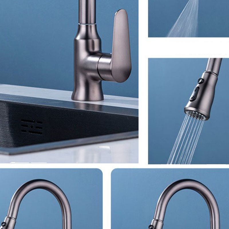Modern 1-Handle Faucet with Pull out Sprayer with Water Dispenser Copper Faucet Clearhalo 'Home Improvement' 'home_improvement' 'home_improvement_kitchen_faucets' 'Kitchen Faucets' 'Kitchen Remodel & Kitchen Fixtures' 'Kitchen Sinks & Faucet Components' 'kitchen_faucets' 1200x1200_4b9e6f3f-624b-46b2-9d5e-74152ec473b9