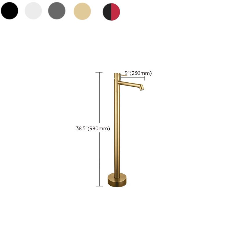 Single-Handle Freestanding Tub Filler Handle Kit - Lever