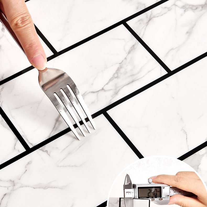 Brick Joint Peel & Stick Tile 12" x 24" Rectangular PVC Wallpaper Clearhalo 'Flooring 'Home Improvement' 'home_improvement' 'home_improvement_peel_stick_blacksplash' 'Peel & Stick Backsplash Tile' 'peel_stick_blacksplash' 'Walls & Ceilings' Walls and Ceiling' 1200x1200_4bdbd529-a9d2-4231-ae66-3718a8679ba5