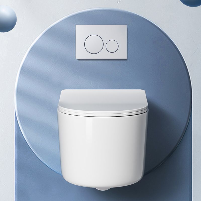 Contemporary Ceramic Flush Toilet Wall Mount Toilet Bowl for Washroom Clearhalo 'Bathroom Remodel & Bathroom Fixtures' 'Home Improvement' 'home_improvement' 'home_improvement_toilets' 'Toilets & Bidets' 'Toilets' 1200x1200_4be32919-1cd1-4aa2-8f23-b18c19817c11