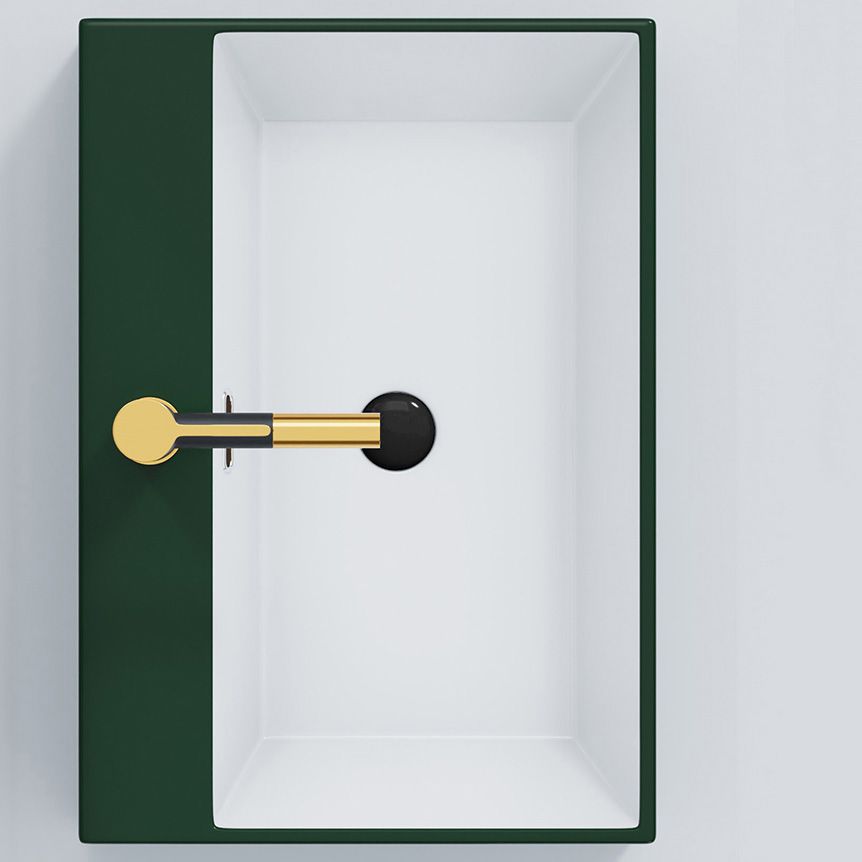 Rectangular Bathroom Sink Ceramic Modern Vessel Bathroom Sink with Faucet Clearhalo 'Bathroom Remodel & Bathroom Fixtures' 'Bathroom Sinks & Faucet Components' 'Bathroom Sinks' 'bathroom_sink' 'Home Improvement' 'home_improvement' 'home_improvement_bathroom_sink' 1200x1200_4befdcaa-169e-42f4-a1f6-ea6aa03c15f7