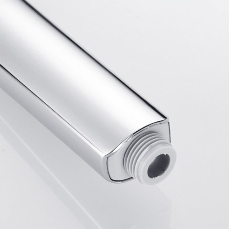 Contemporary Style Shower Head Wall-mounted Plastic Shower Head Clearhalo 'Bathroom Remodel & Bathroom Fixtures' 'Home Improvement' 'home_improvement' 'home_improvement_shower_heads' 'Shower Heads' 'shower_heads' 'Showers & Bathtubs Plumbing' 'Showers & Bathtubs' 1200x1200_4bf589a9-07bb-495e-9187-4ae5cf0f0111