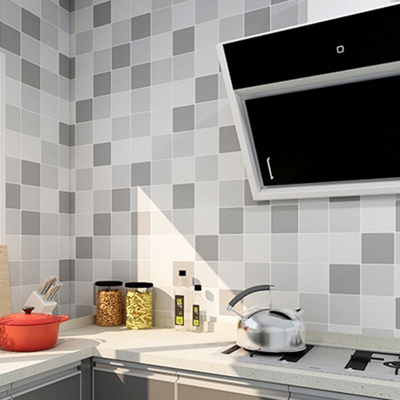 Modern Mosaic Tile Waterproof Peel and Stick Tile Over Tile for Kitchen Clearhalo 'Flooring 'Home Improvement' 'home_improvement' 'home_improvement_peel_stick_blacksplash' 'Peel & Stick Backsplash Tile' 'peel_stick_blacksplash' 'Walls & Ceilings' Walls and Ceiling' 1200x1200_4bfcf4d4-12dc-419b-848c-330e6c54de1a