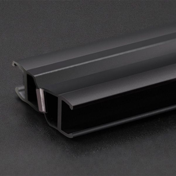 Matt Black Rounded Shower Stall Framed Clear Shower Enclosure Clearhalo 'Bathroom Remodel & Bathroom Fixtures' 'Home Improvement' 'home_improvement' 'home_improvement_shower_stalls_enclosures' 'Shower Stalls & Enclosures' 'shower_stalls_enclosures' 'Showers & Bathtubs' 1200x1200_4c0e7bcd-b8f8-451d-9bd5-506889fb09e1