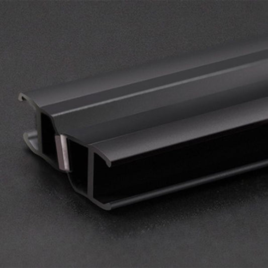 Matt Black Rounded Shower Stall Framed Clear Shower Enclosure Clearhalo 'Bathroom Remodel & Bathroom Fixtures' 'Home Improvement' 'home_improvement' 'home_improvement_shower_stalls_enclosures' 'Shower Stalls & Enclosures' 'shower_stalls_enclosures' 'Showers & Bathtubs' 1200x1200_4c0e7bcd-b8f8-451d-9bd5-506889fb09e1